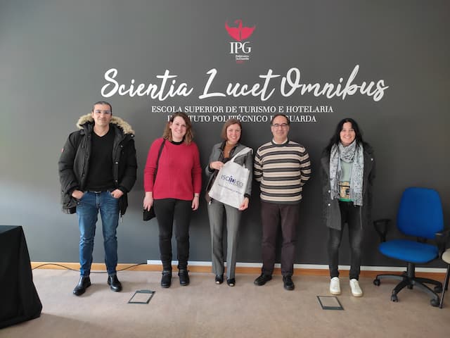 L'équipe du projet AMI en visite au Portugal