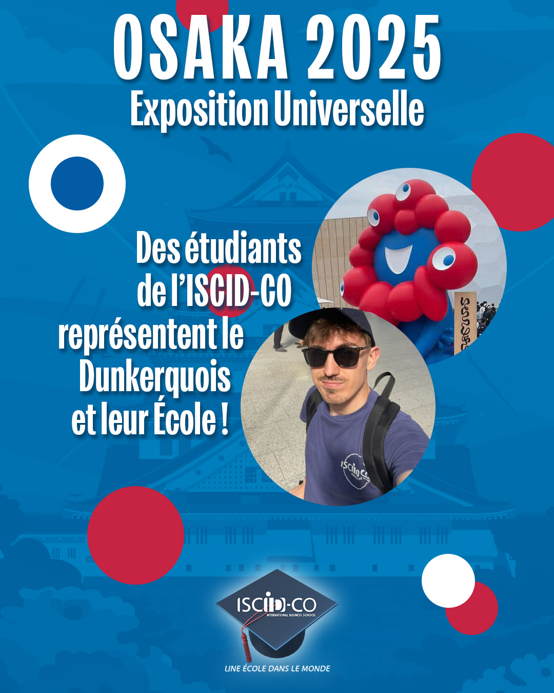 Des étudiants de l'ISCID-Co à l'Expo Universelle d'Osaka