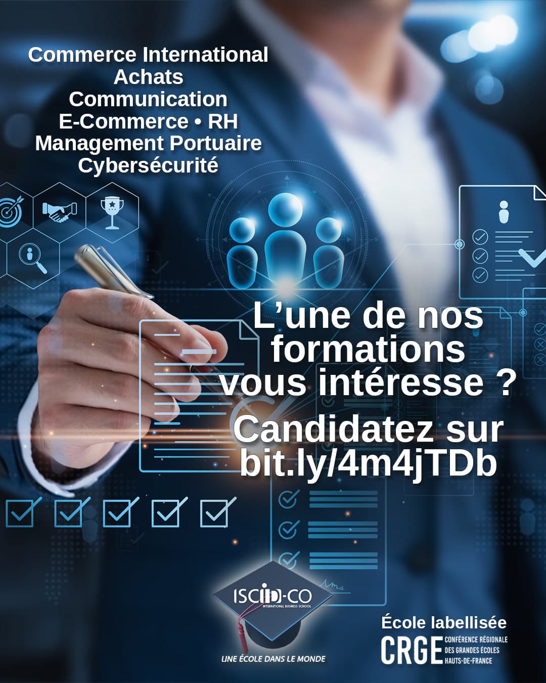 Derniers jours pour candidater à nos formations