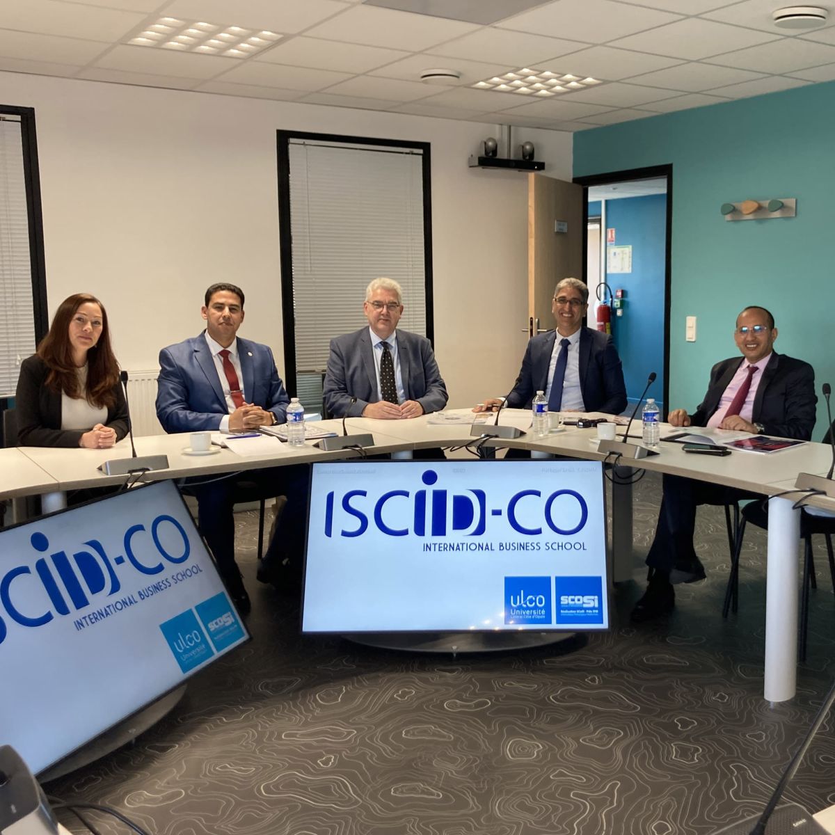 Accueil de la délégation de l'ENCG Tanger