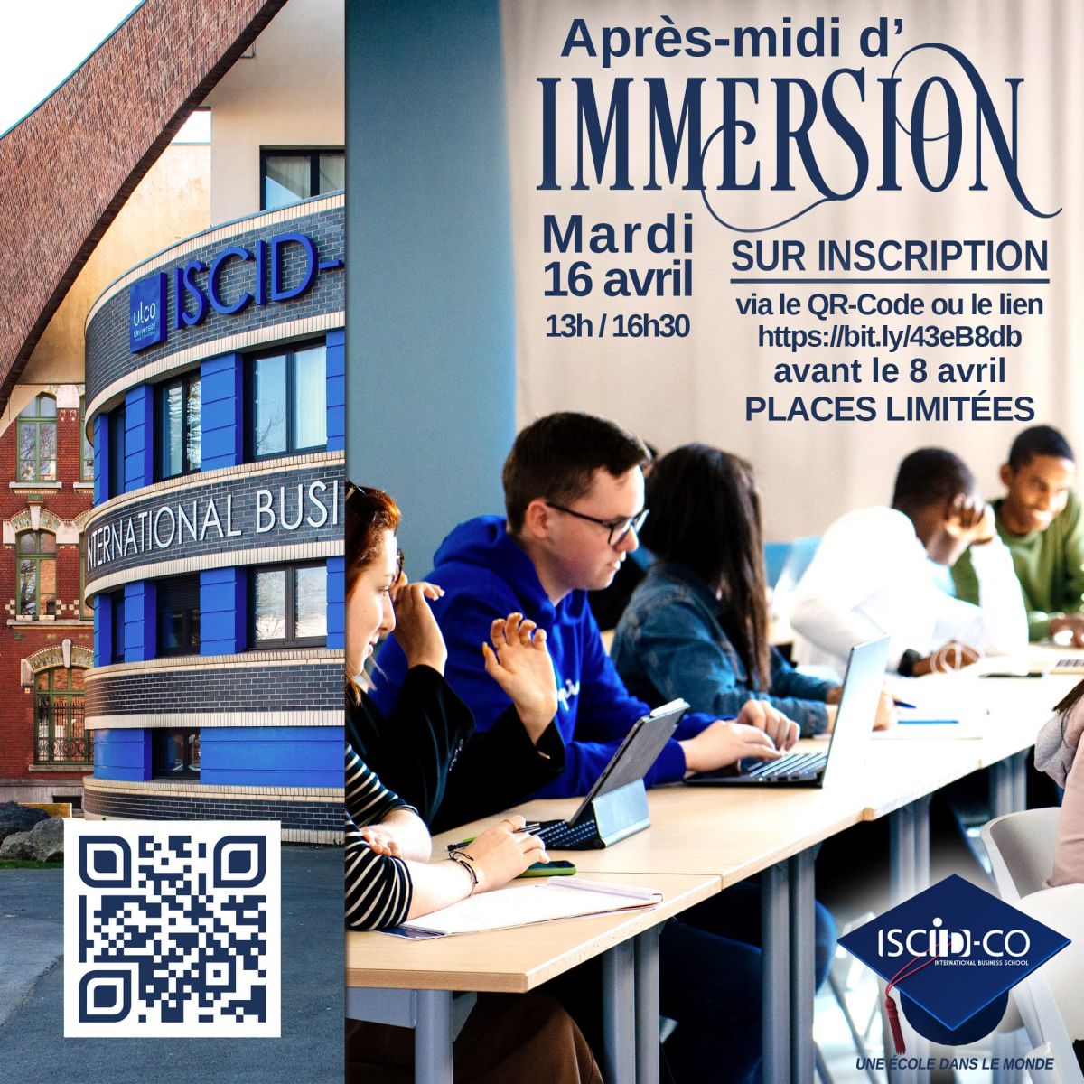 Après-midi d'Immersion du 16.04.24 : Inscrivez-vous dès maintenant !