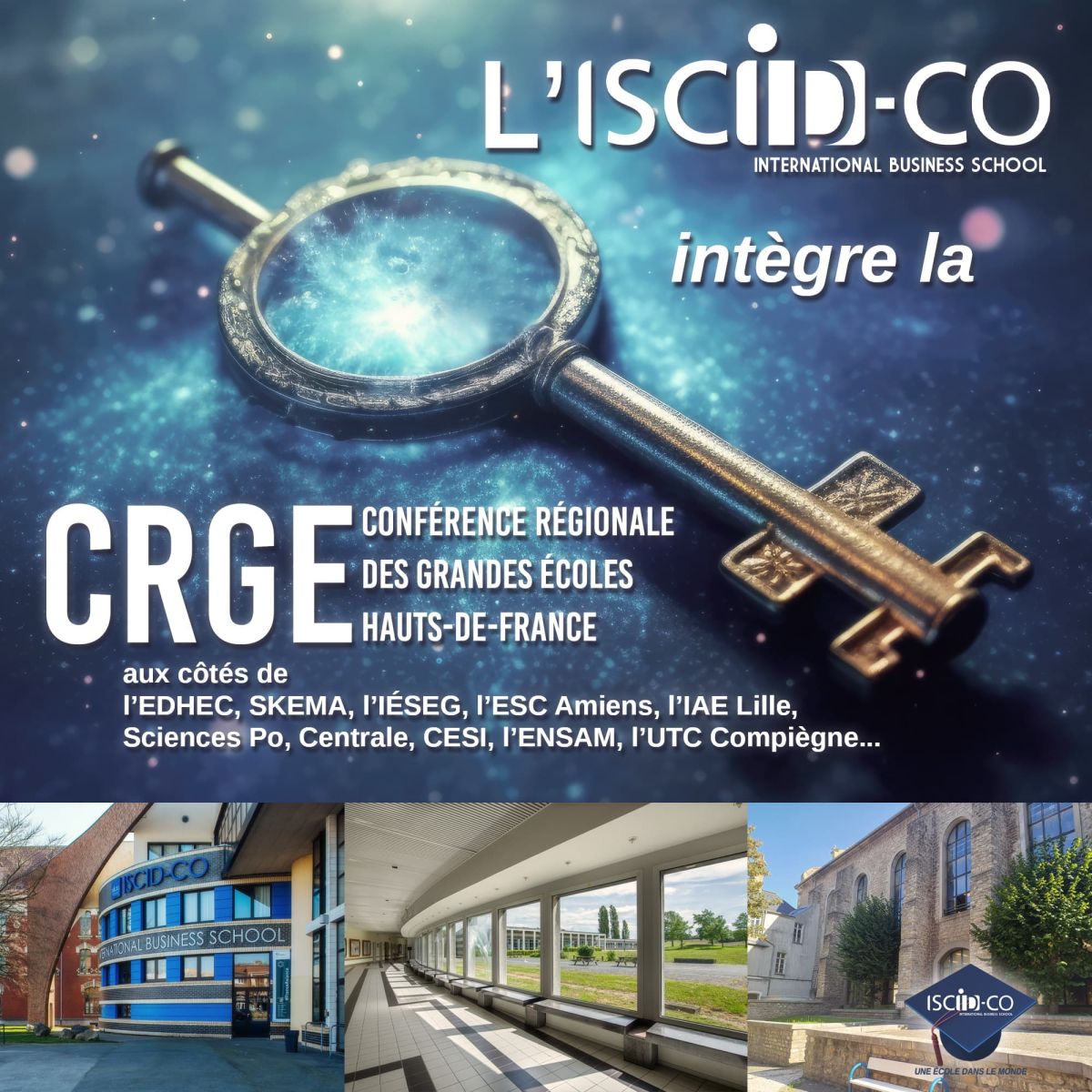 L'ISCID-CO intègre la CRGE