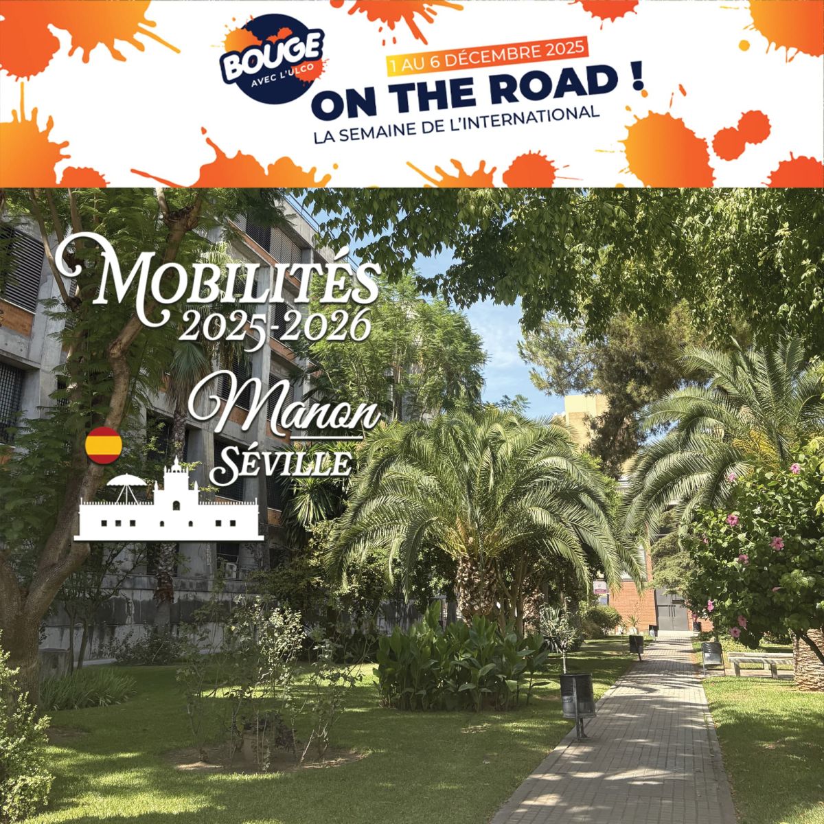 Témoignages Mobilités 2025/2026 : Manon - Séville