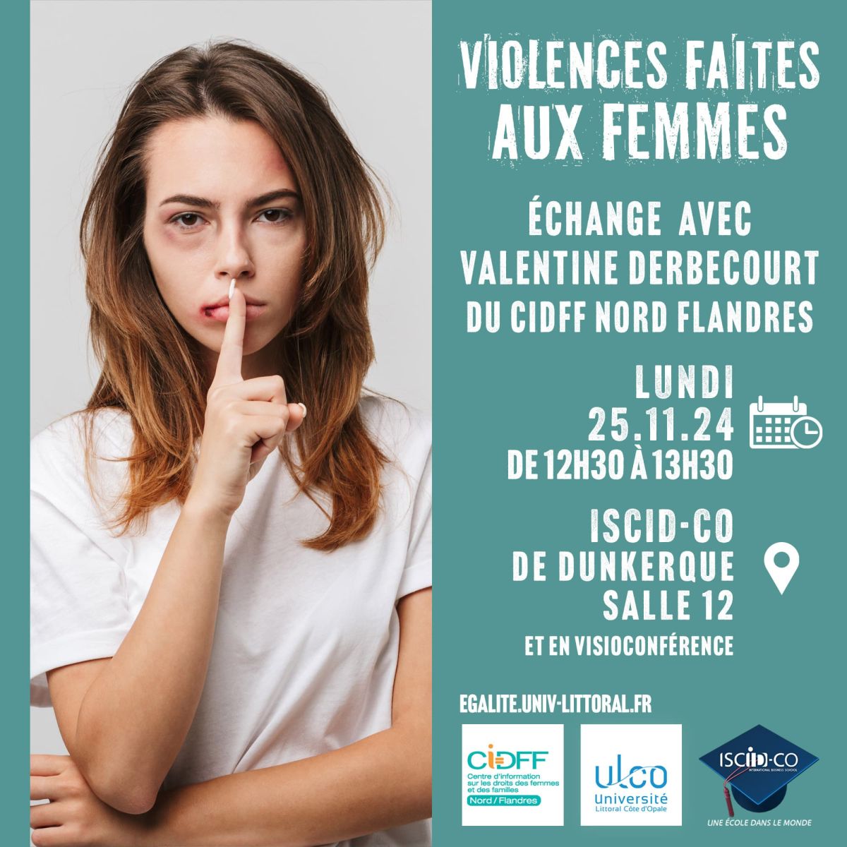 Journée internationale de lutte contre les violences faites aux femmes : Échange avec le CIDFF