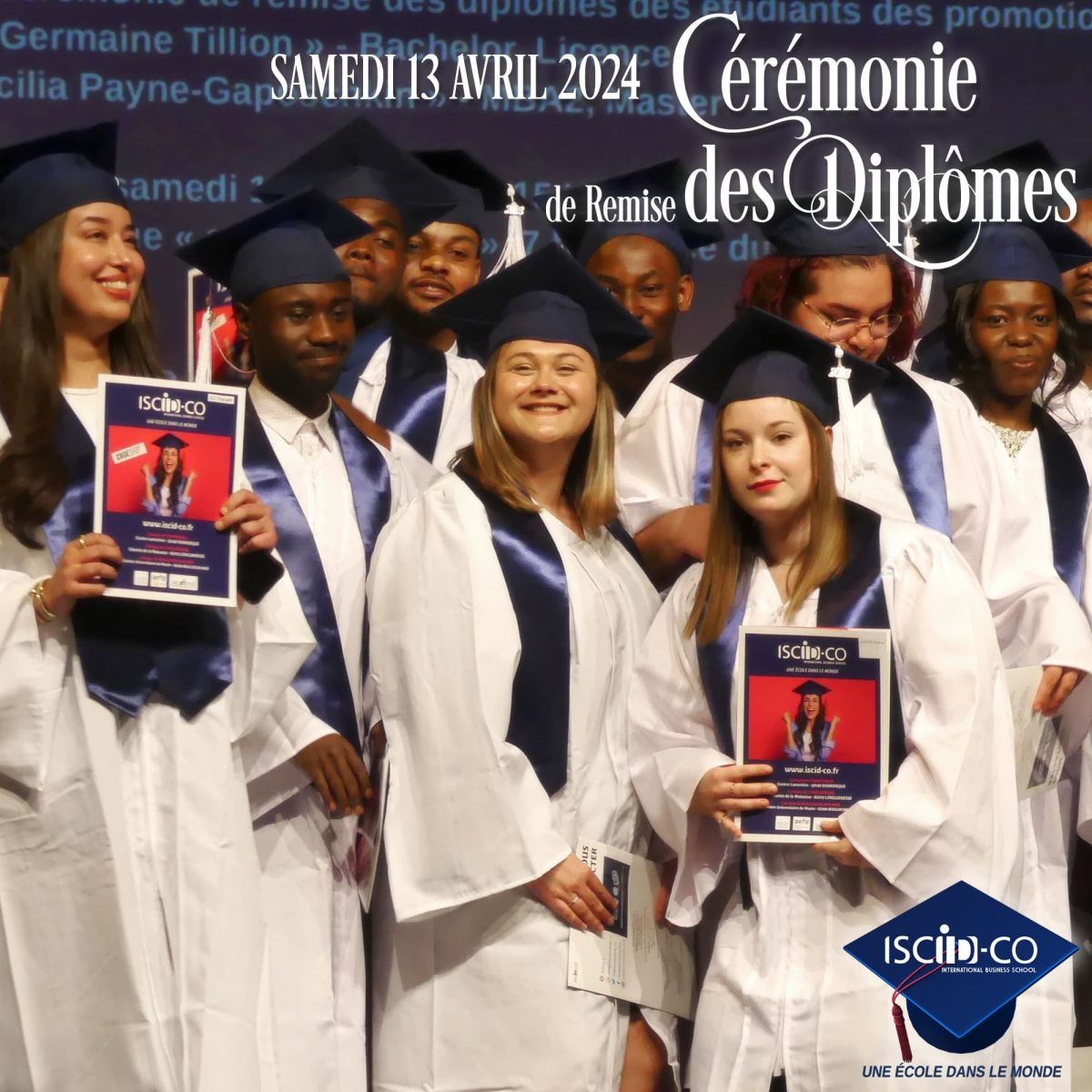 Cérémonie de Remise des Diplômes du 13 avril 2024