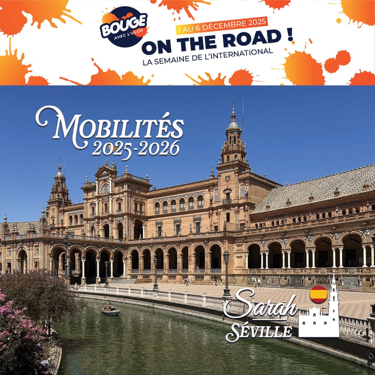 Témoignages Mobilités 2025/2026 : Sarah - Séville
